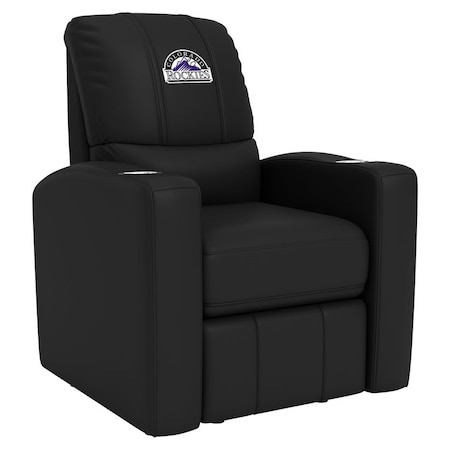 Dreamseat Stealth Recliner with Colorado Rockies Logo XZ52082CDSMHTBLK-PSMLB20080